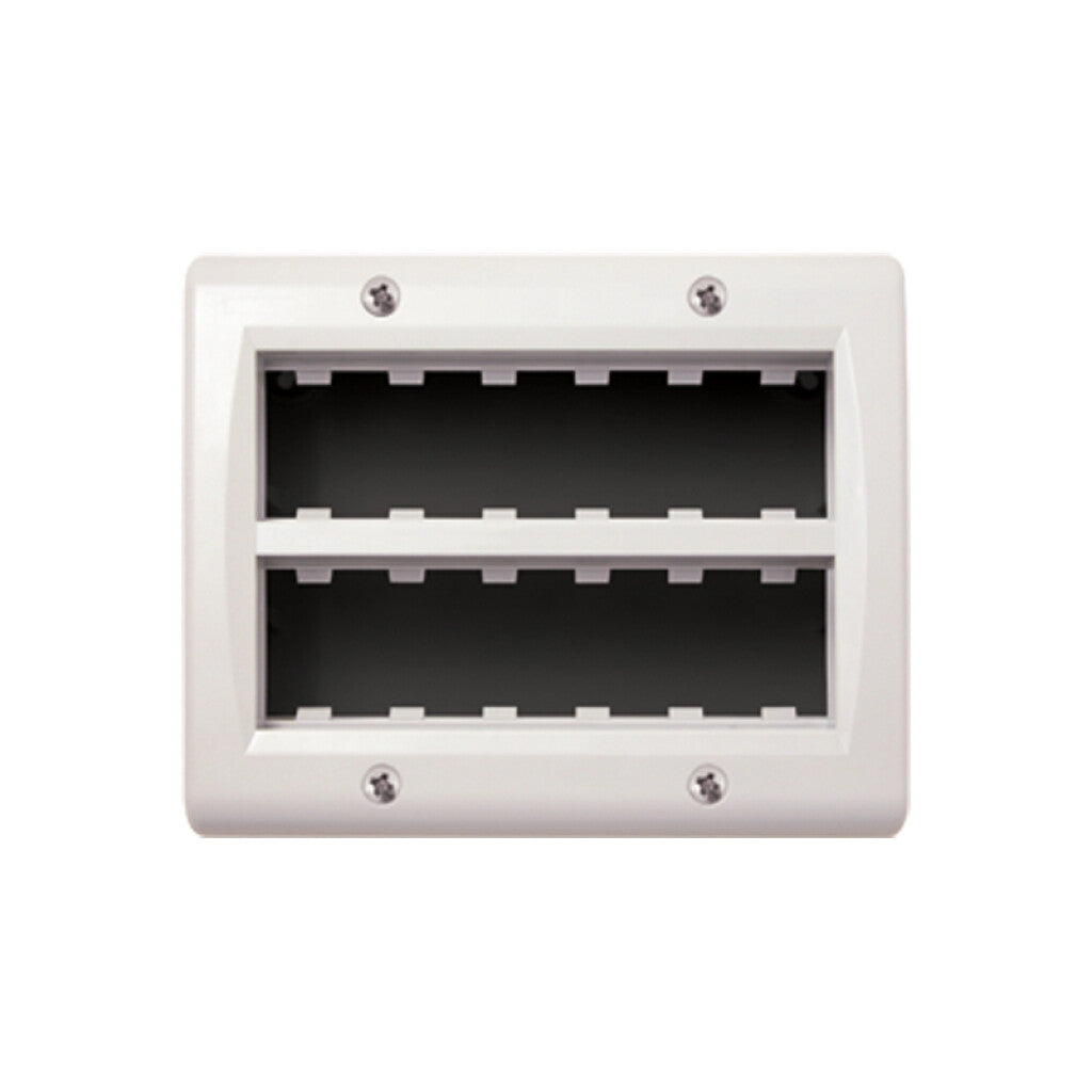 Caja ext. para 12 módulos (2x6) blanco - Ave - C55620