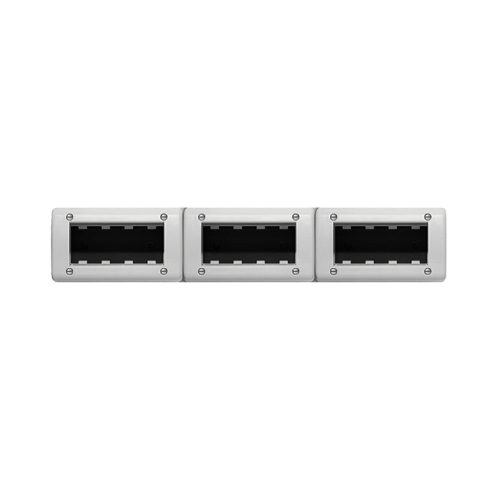 Caja ext. para 12 módulos (3x4) en gris - Ave - C55621
