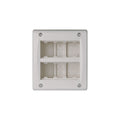 Caja ext. para 8 módulos (2x4) gris - Ave - C55624