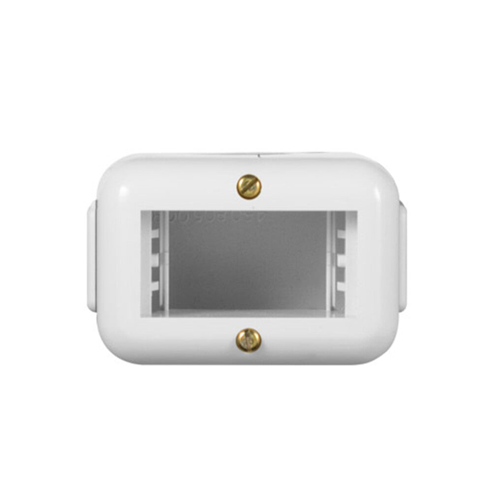 Caja exterior 1 módulo blanca - Atenea - M48700