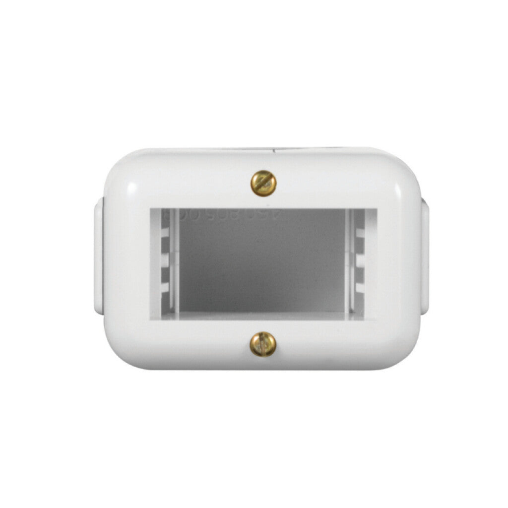 Caja exterior 1 módulo blanco - Reggio - M46804