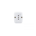 Caja exterior 1 módulo c/ 1 toma 3 en línea blanco - M47218