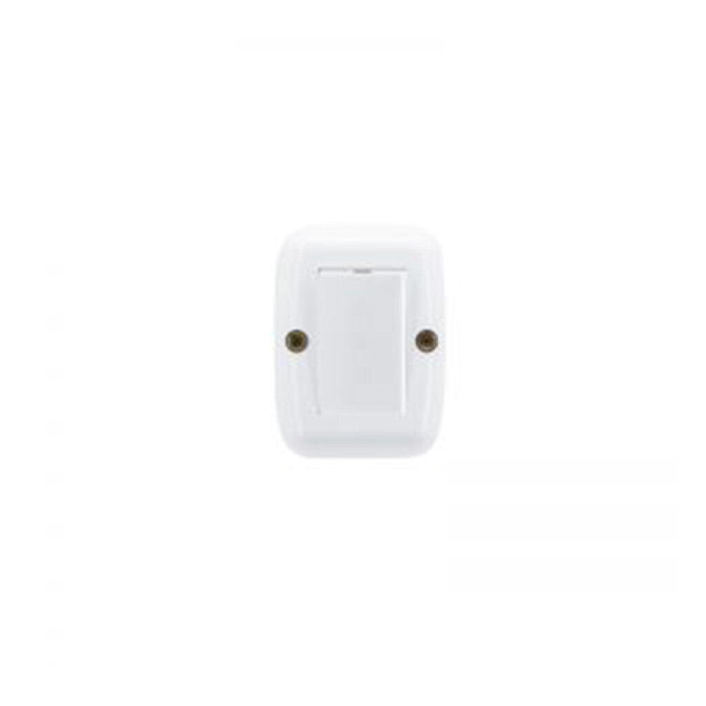 Caja exterior 1 módulo con 1 unipolar blanco - M47202