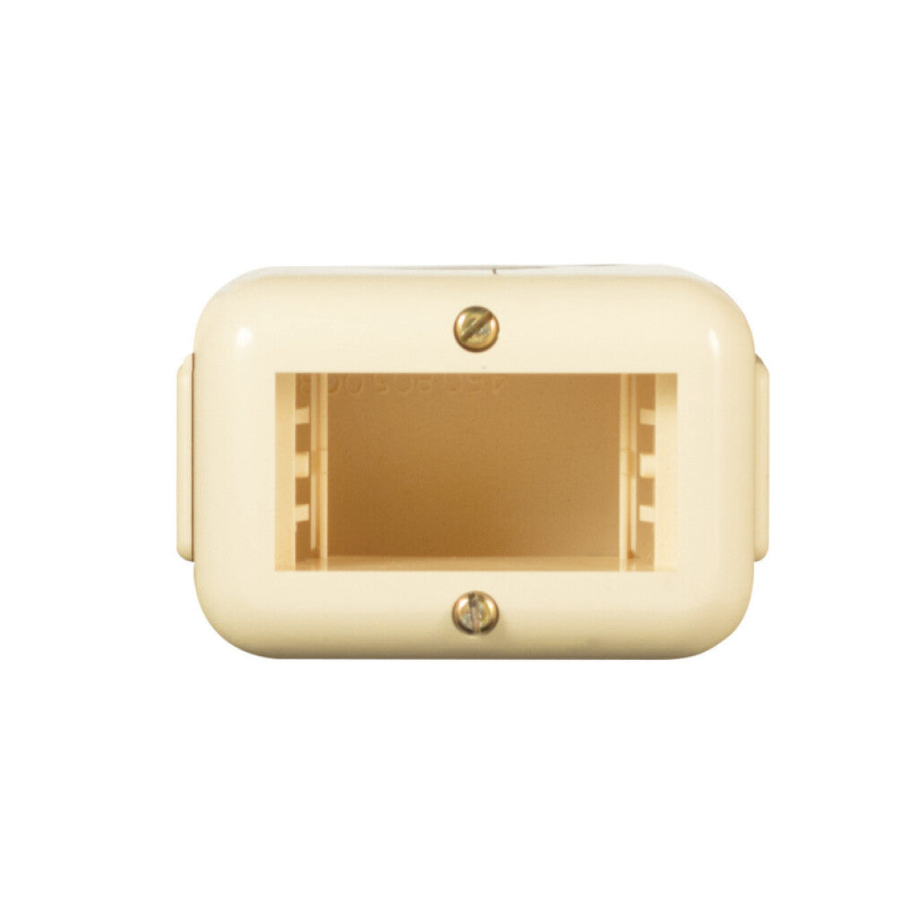 Caja exterior 1 módulo marfil - Reggio - M46802