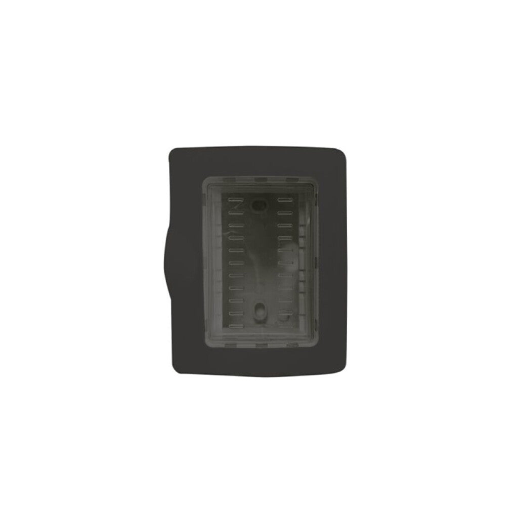 Caja exterior 3 mod. c/membrana IP55 gris Atenea - M48712