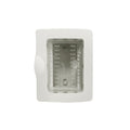 Caja exterior 3mod. c/ membrana IP55 blanca Atenea - M48710