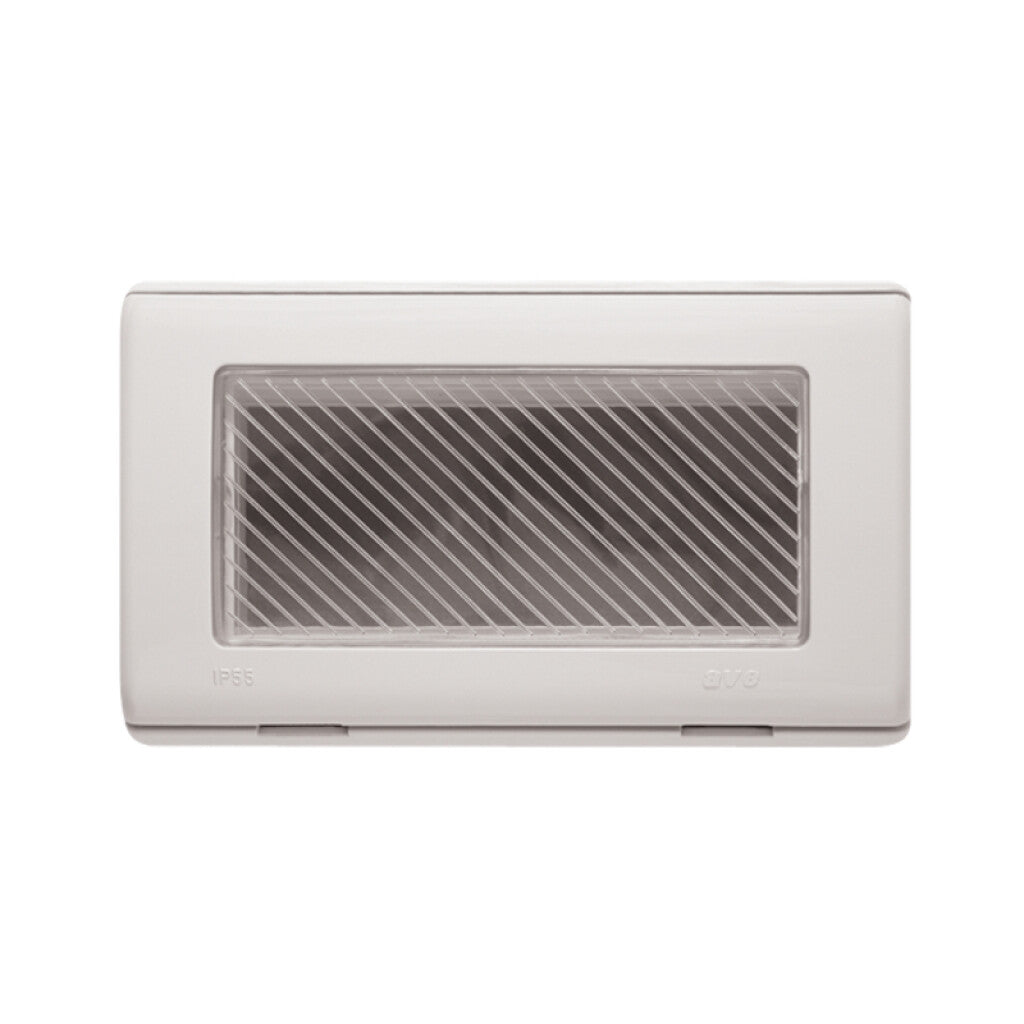 Caja exterior 4 módulos gris c/membrana - Ave - C55634