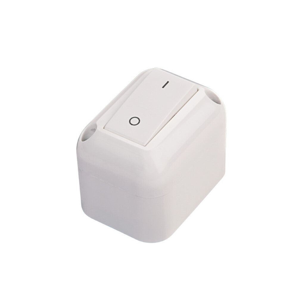 Caja exterior con bipolar 10A 250V Presta blanco - C51952