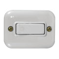 Caja exterior con unipolar 10A blanco, Vulcano - M41120