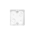 Caja exterior p/plaqueta c/grampa 2 módulos blanca - M48730