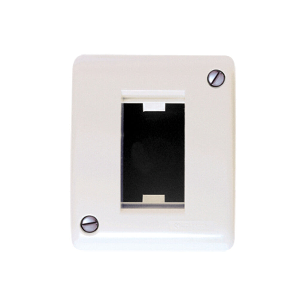 Caja exterior para 1 módulo blanco - Ave - C55599