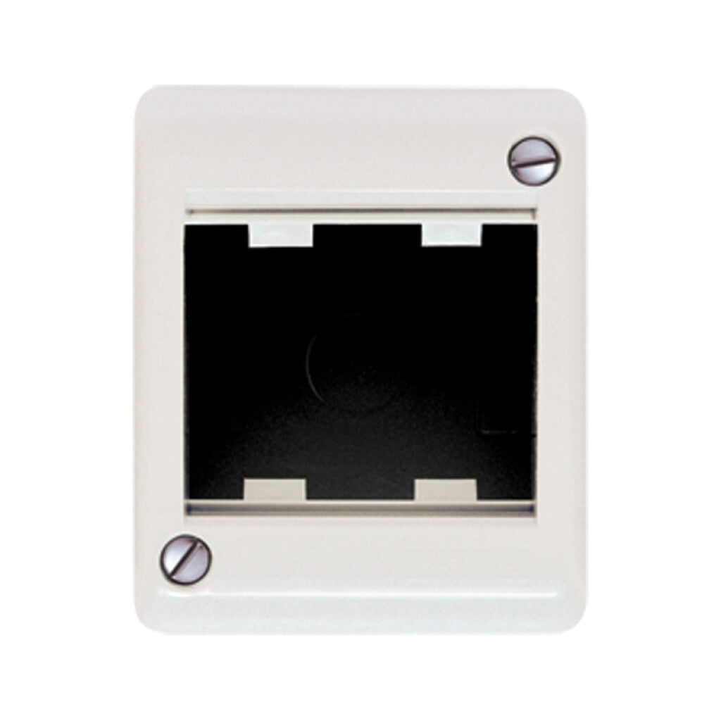 Caja exterior para 2 módulos blanco - Ave - C55604