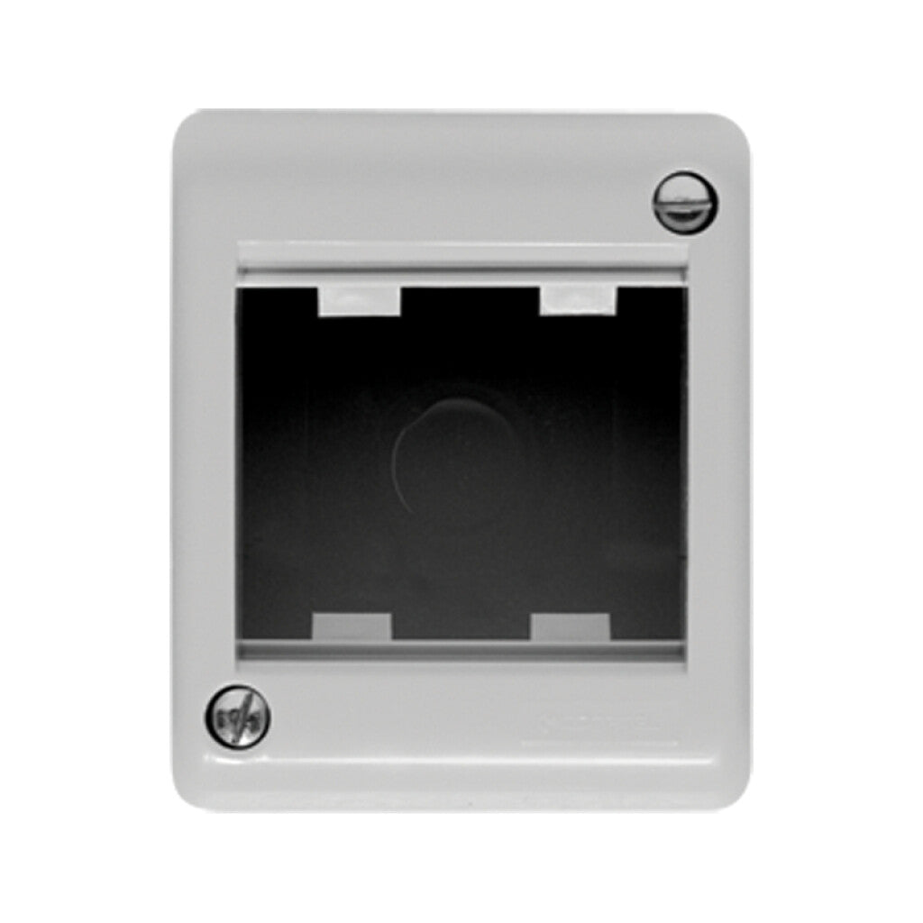 Caja exterior para 2 módulos gris - Ave - C55602