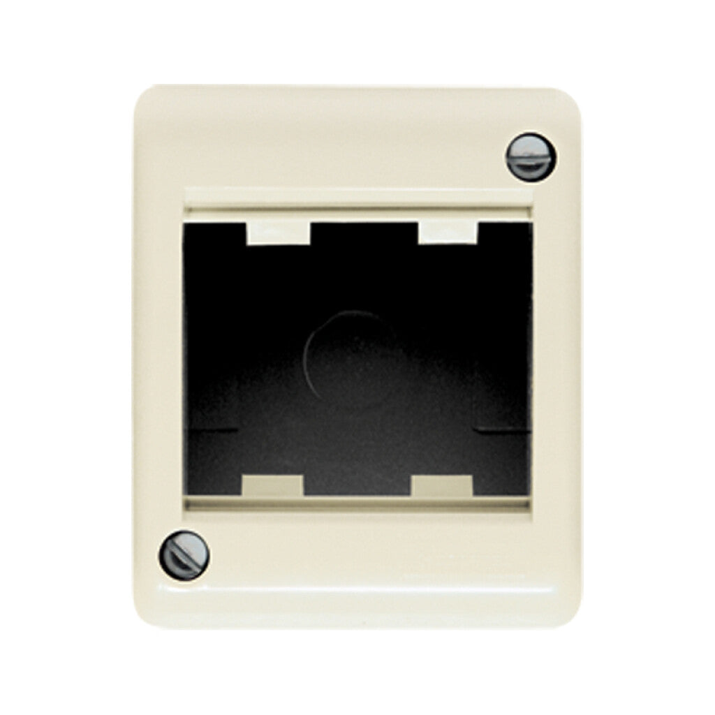 Caja exterior para 2 módulos marfil - Ave - C55605