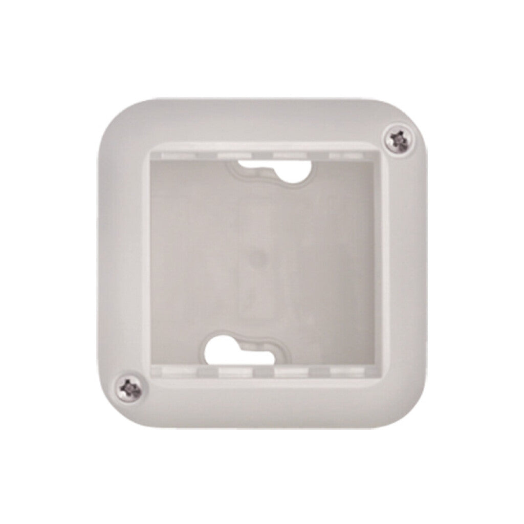 Caja exterior para 2 módulos - Presta blanco - C51940