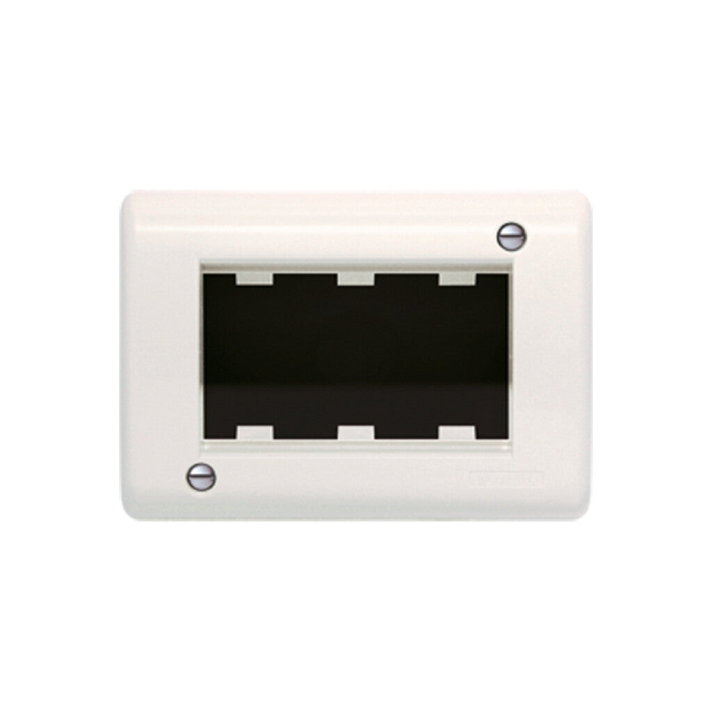 Caja exterior para 3 módulos blanco - Ave - C55611