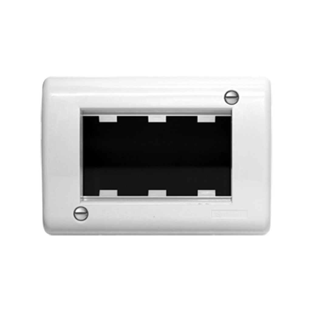 Caja exterior para 3 módulos gris - Ave - C55609
