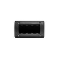 Caja exterior para 4 módulos negro - Ave - C55616N