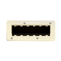 Caja exterior para 6 módulos marfil - Ave - C55608