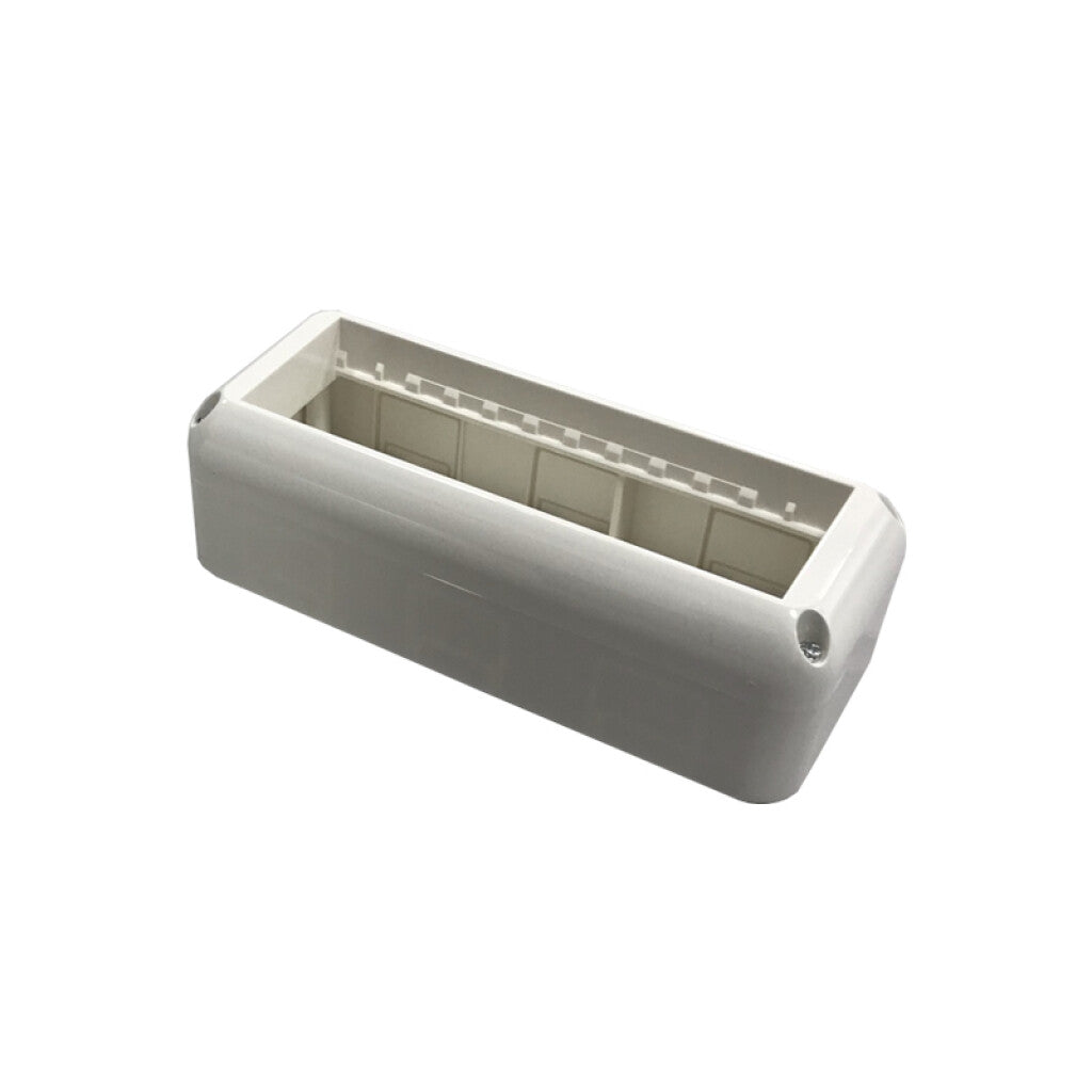 Caja exterior para 6 módulos - Presta blanco - C51941BL6