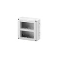Caja exterior s/tapa p/8 mód. (2x4 mód.) vertical - GC7023