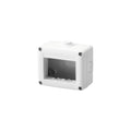 Caja exterior sin tapa para 3 mód. gris - GC7003