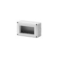 Caja exterior sin tapa para 4 mód. gris - GC7004