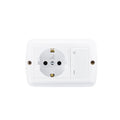 Caja exterior toma schuko+int.bipolar Atenea Plus - M47234