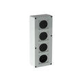 Caja para alojar 4 tomas industrilaes 17x44cm IP65 - CO7318