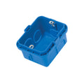 Caja plástica azul para embutir 2X2" - C10204