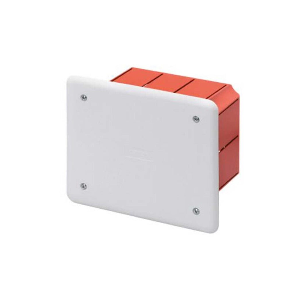 Caja plástica de embutir con tapa 118x96x70mm - GE8003