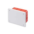 Caja plástica de embutir con tapa 160x130x70mm - GE8005