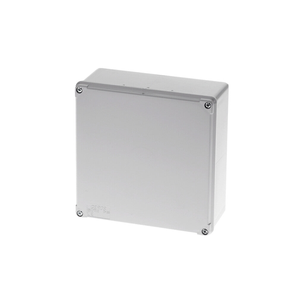 Caja plástica estanca s/salidas 170x170x75mm IP65 - GR7012