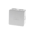 Caja plástica estanca s/salidas 83x83x43mm, IP44 - GR7003