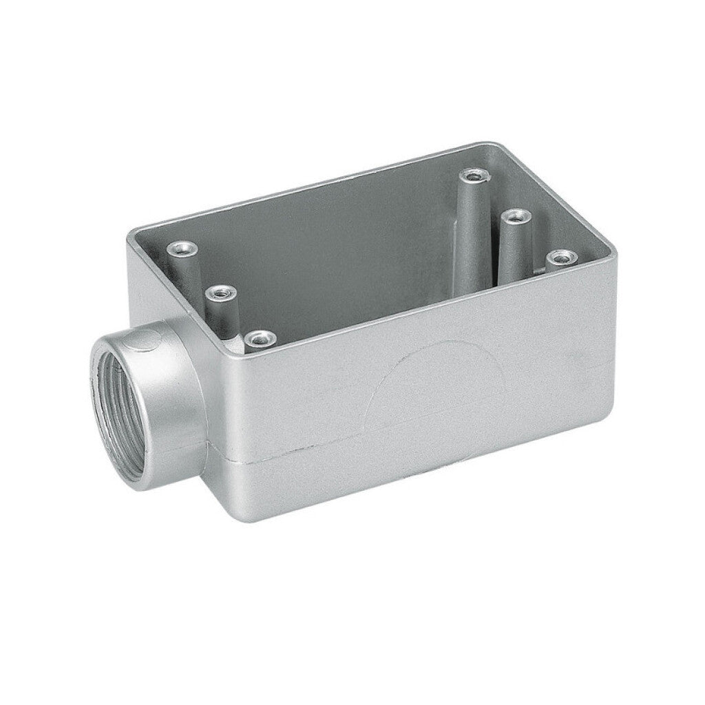 Caja registro sin tapa, 1 entrada lisa 1" -TRAMONTINA - TE8804