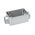 Caja registro sin tapa, 2 entradas lisas 3/4" -TRAMONTINA - TE8812