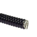 Caño hierro flexible c/ funda PVC negro Ø5/8" ext. - CO6316