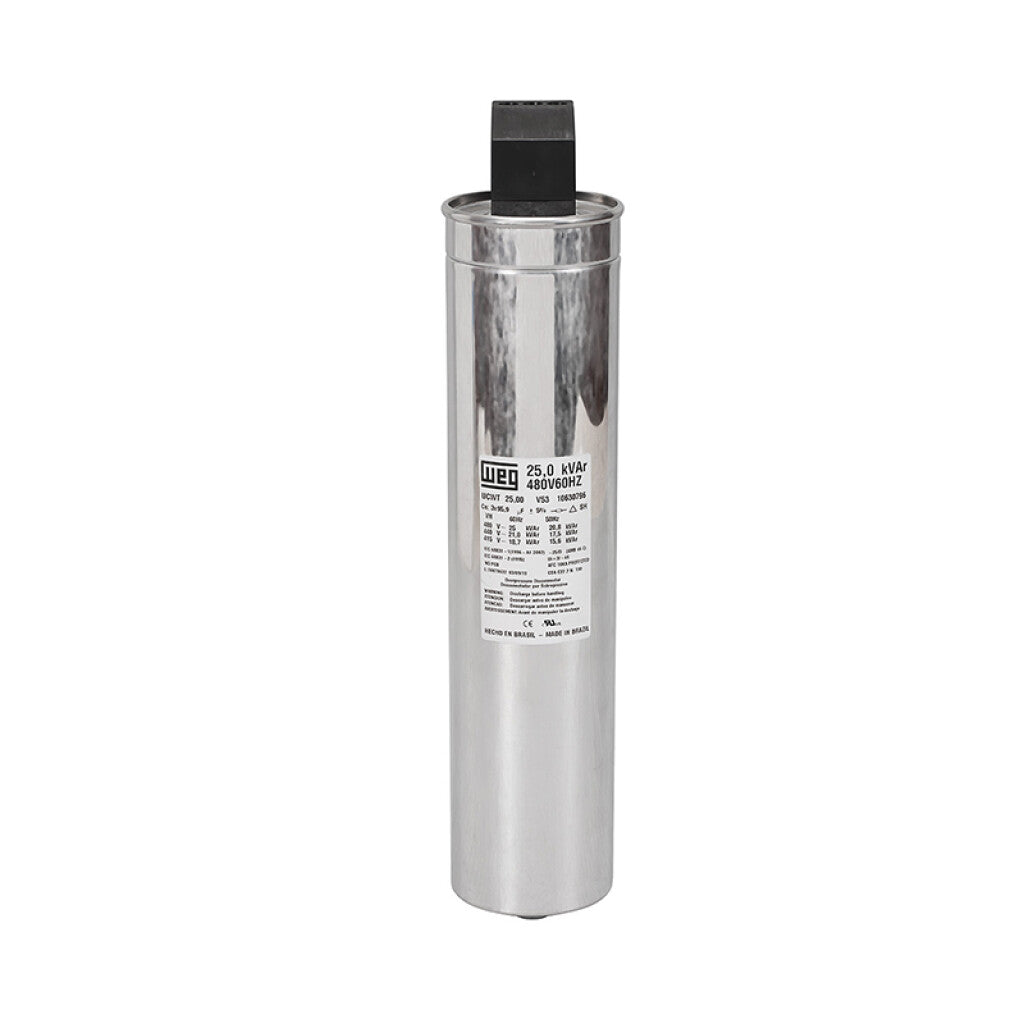 Capacitor p/reactiva 6,9 KVAR 400V/10,0 KVAR 480V - WE0480
