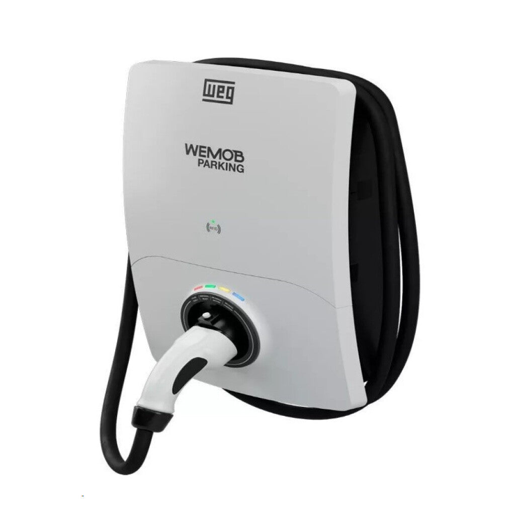 Cargador de auto 23kW 380V/7,4kW 220V WIFI c/cable - WE7113