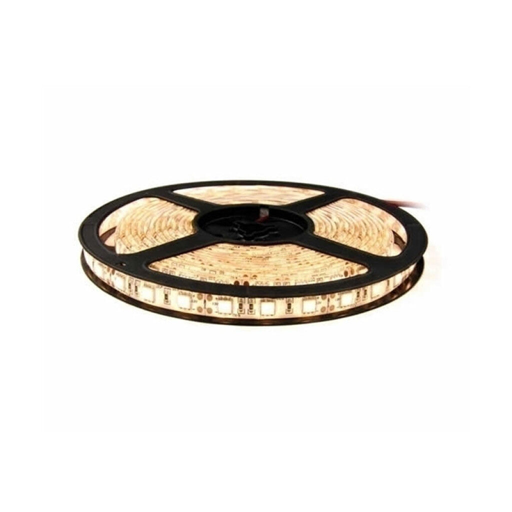 Cinta tira LED interior/exterior 5m 12V 24W cálida - ZU0732