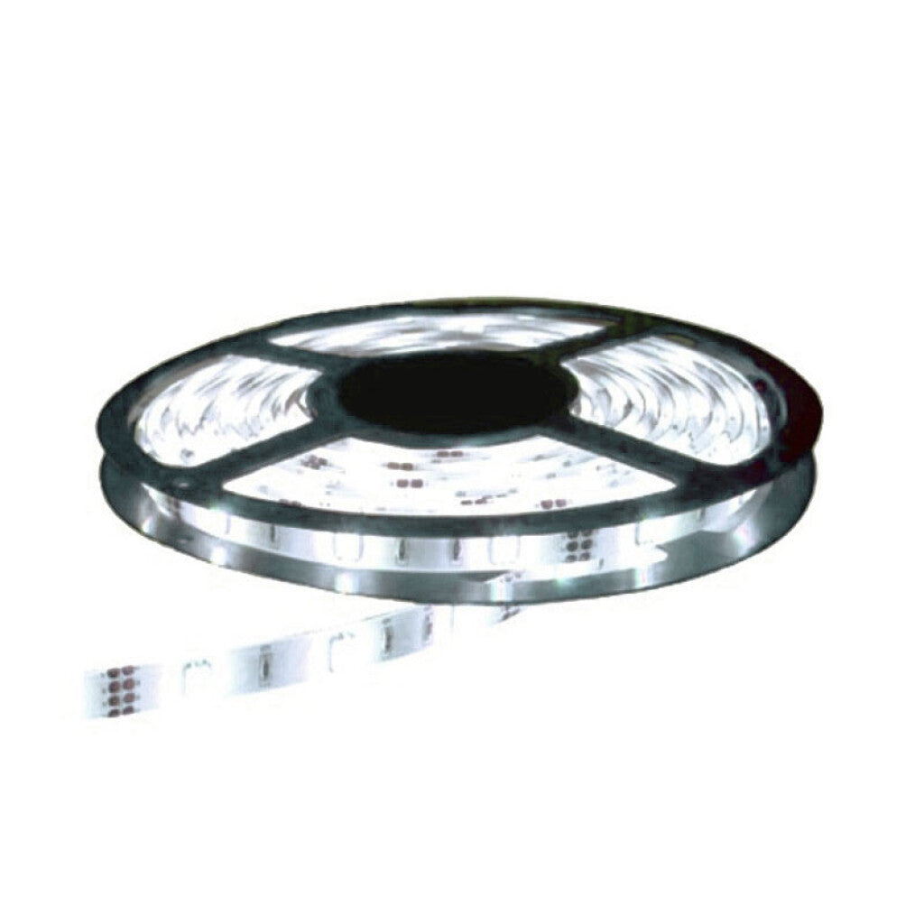 Cinta tira LED interior/exterior 5m 12V 24W neutra - ZU0734