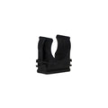Clip para sujetar caño de 25mm negro - C36206