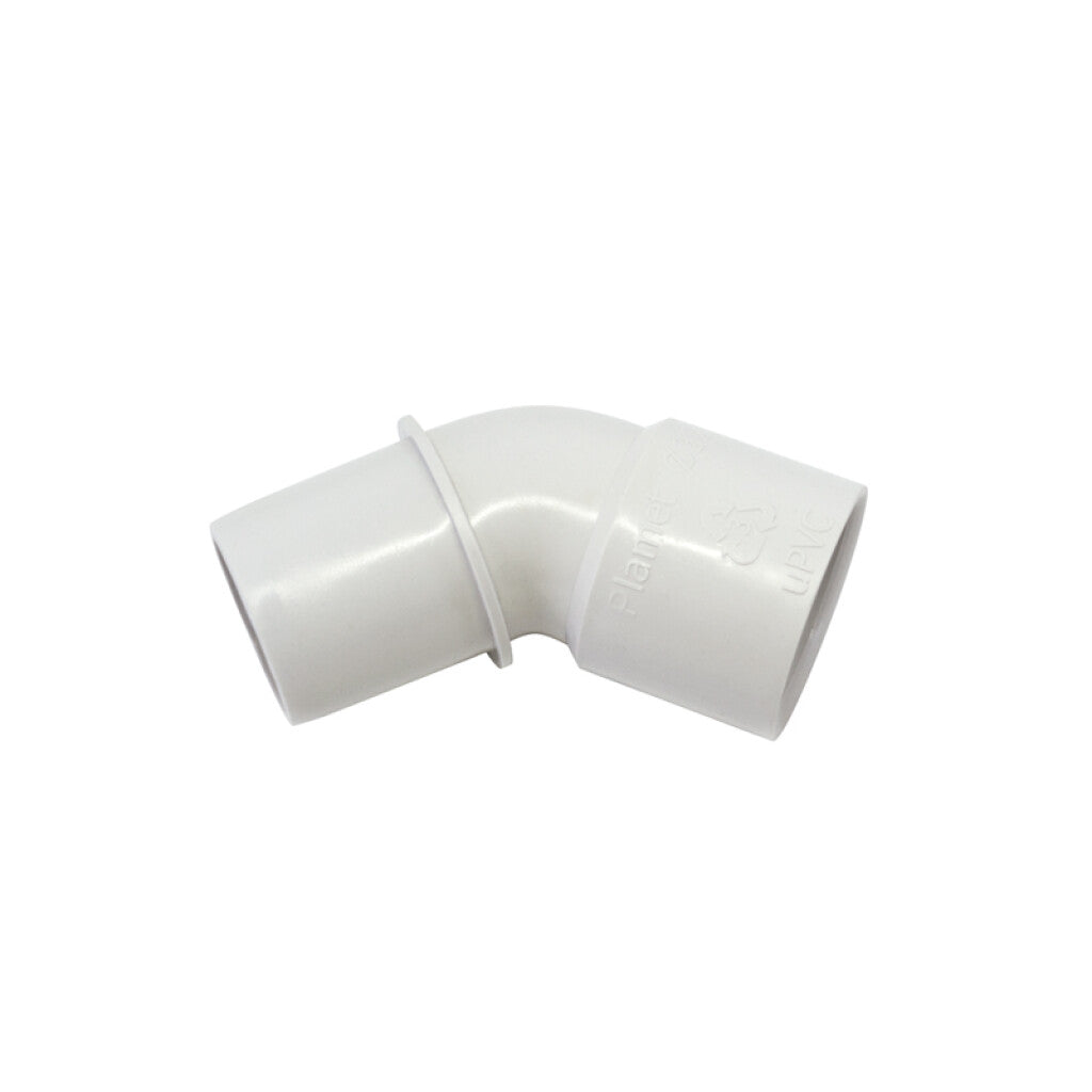 Codo desvío 32mm p/bajada contador de UTE PLCD32 - C36128