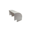 Codo interno blanco para ducto 100x50mm - TA5082