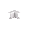 Codo interno blanco para ducto 14x7mm - ZO0214