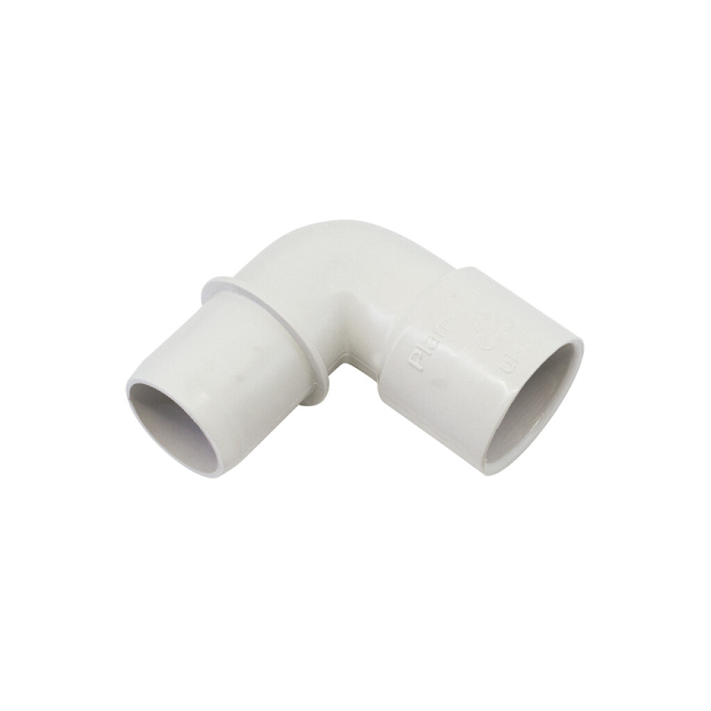Codo Macho-Hembra 32mm p/bajada cont.UTE PLC32MH - C36124