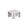 Codo plástico 90° blanco para ducto 27x30mm - ZO0615