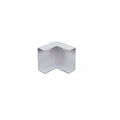 Codo plástico externo 20x12mm blanco - DX0413