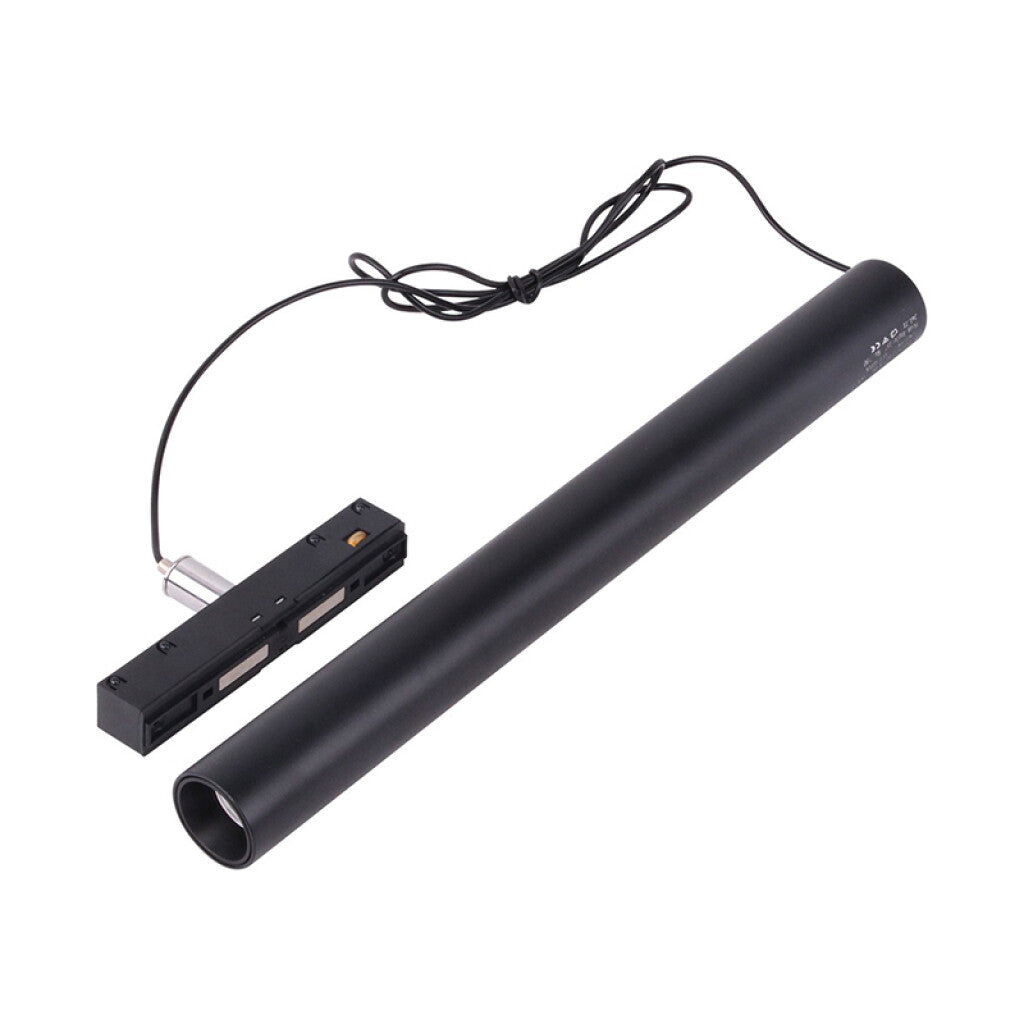 Colg. cilindr Led p/riel magnet. 10W 3tonos 15° - ZU0546