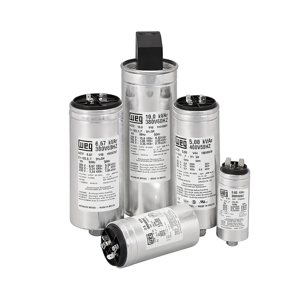 Condensador trifásico heavy duty 25 KVAR 400V - WE0469